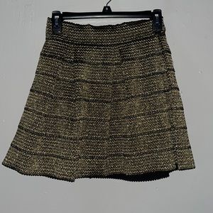 NWT Gold and black skirt